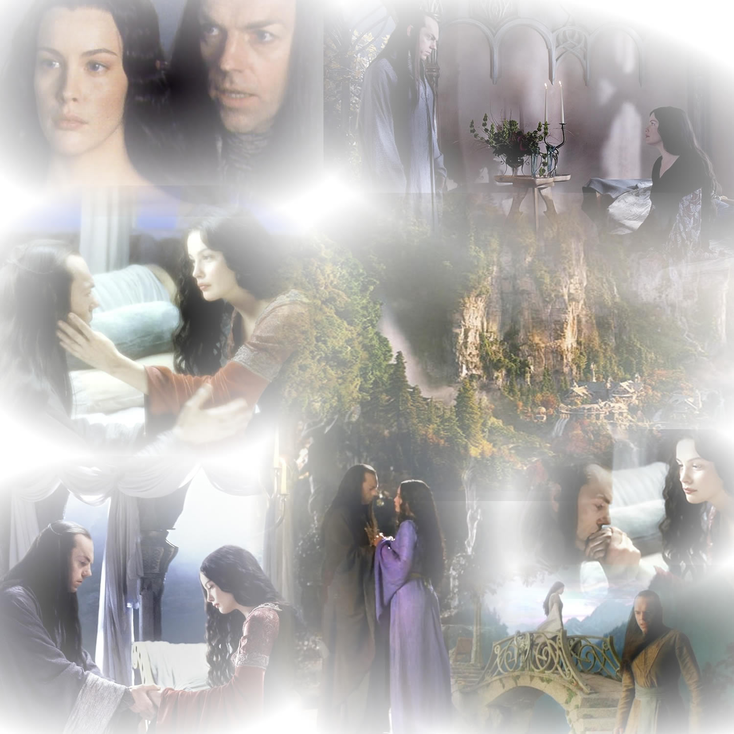 Evenstar Wallpapers: Elrond & Arwen wallpapers