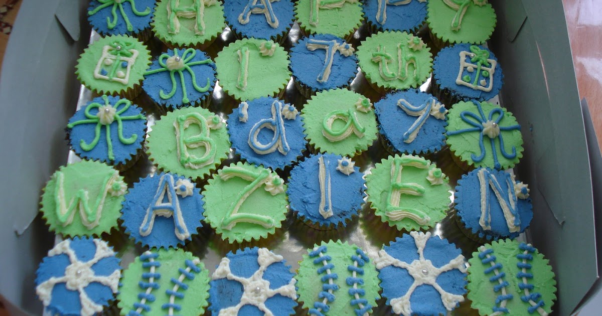 Jasmine's Kitchen Of All Things Nice: Birthday Cupcakes for Boys!