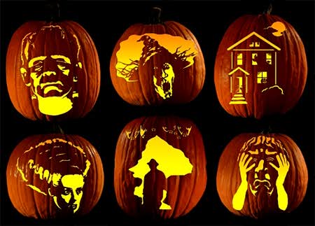 Free Printable on Free Pumpkin Carving Stencils Patterns Gallery For Halloween