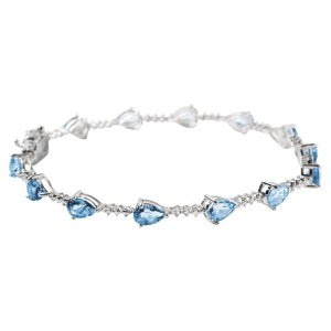 Blue Topaz Bracelet