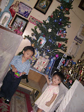 Alex JR and Baby Alexia, ready for christmas