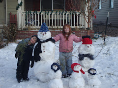 Lexie and Drew with The Frosty family