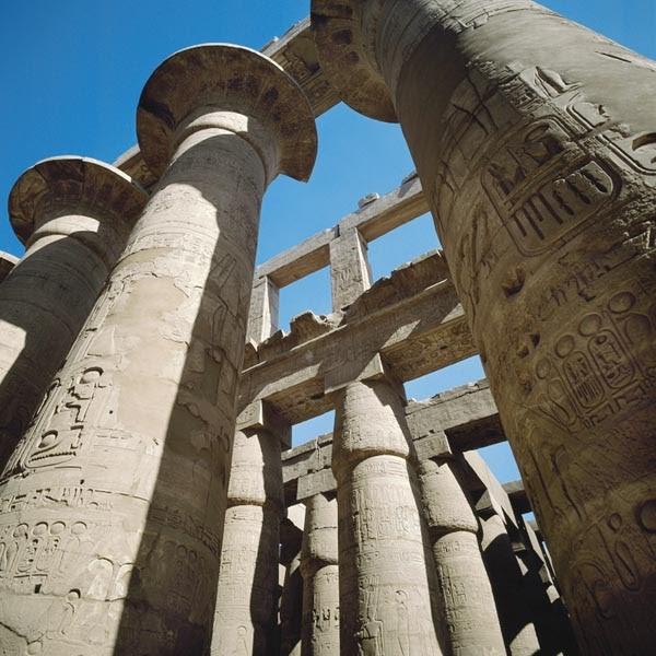 Columns In Ancient Egyptian Architecture Egypt Panorama