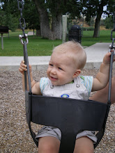 baby in swing