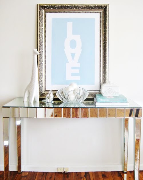 Rosie Posies Creations Mirrored Furniture in NZ