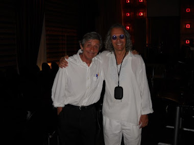 Polo con el actor argentino Guillermo Gentile en el restaurante The Place.