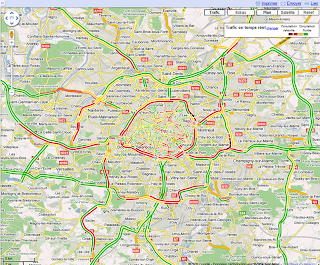 Google Maps trafic