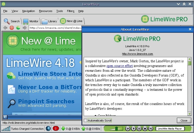 limewire itunes download