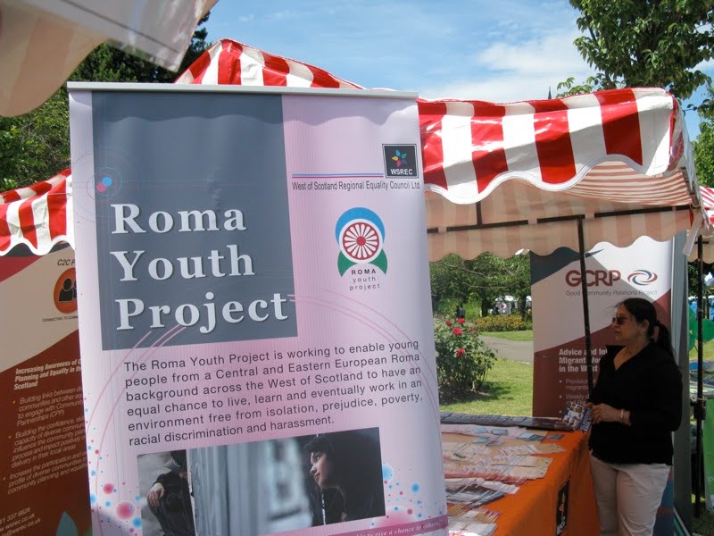 Roma Youth Project poster Roma Youth Project poster
