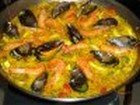 Spanish Paella with seafood