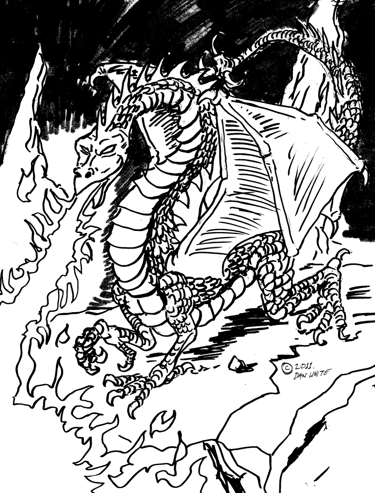 chinese dragon coloring pages - Dragon Coloring Pages Animals ColoringPedia