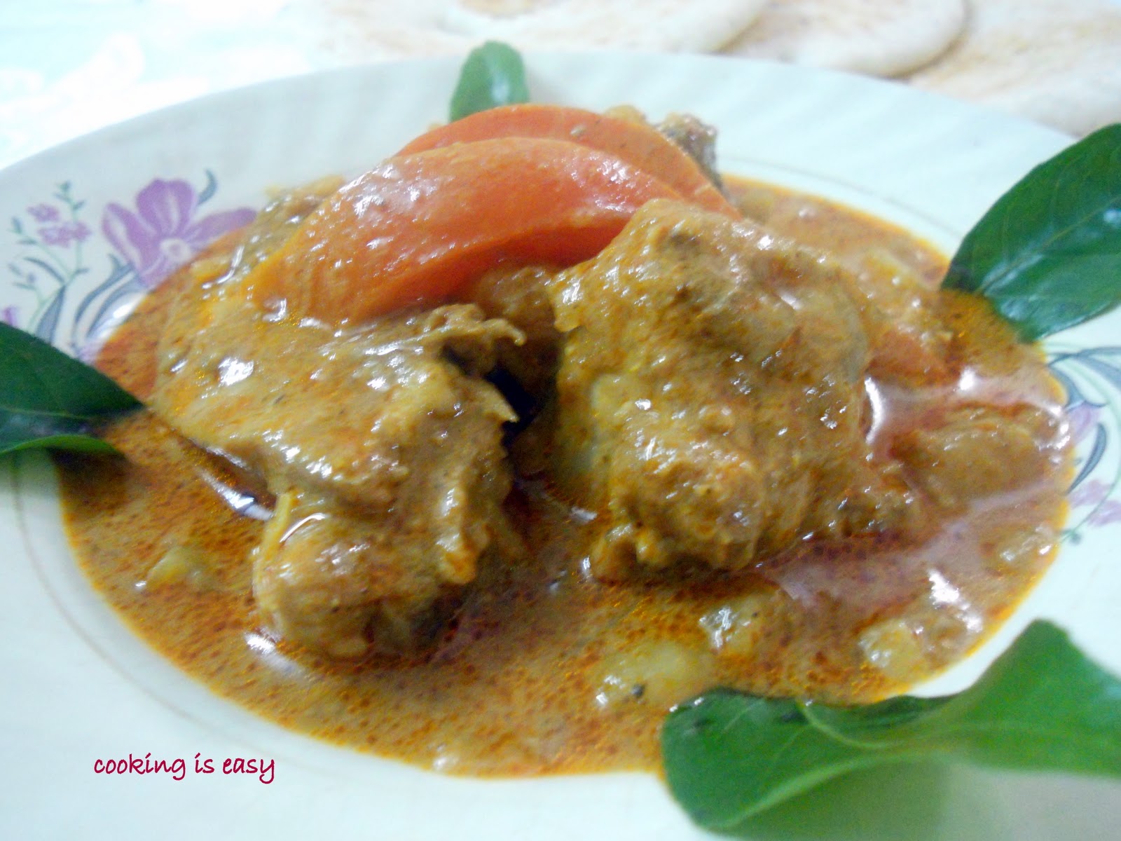 Chicken mappas (chicken curry in coconut milk) Stepbystep method