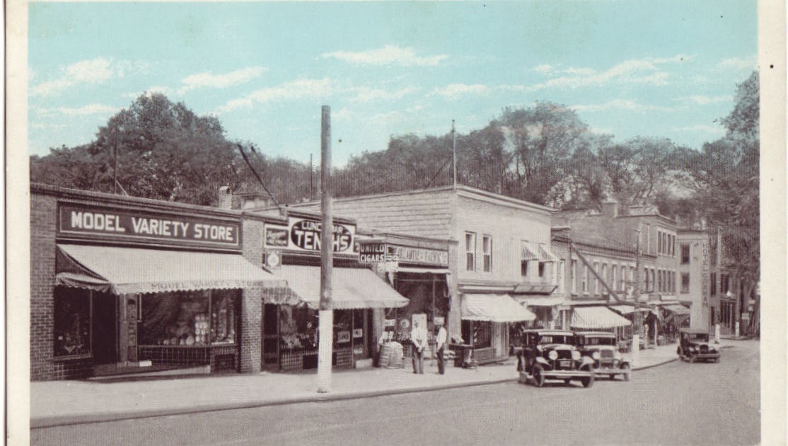 Postcards from My Attic View on Tioga Street, Tunkhannock, PA.