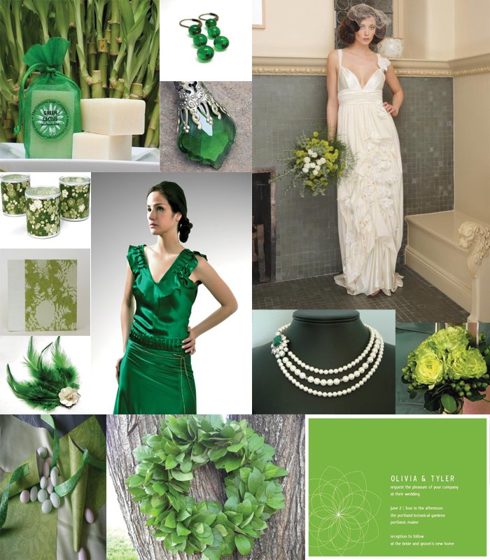 Emerald Wedding Colors