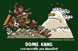 El amigo Tente ha hecho cima en el Dome Kang!!!