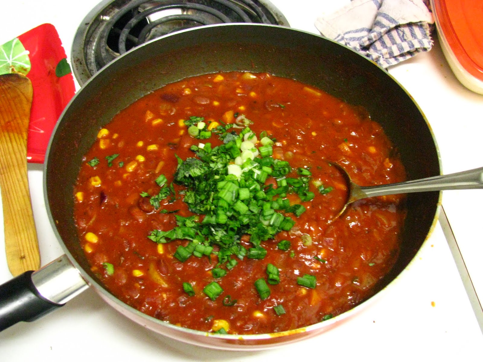Salt to Taste Spicy Vegetarian Chili