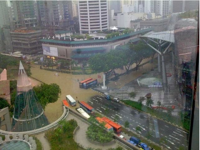 Musings From the Lion City: Floods in Singapore
