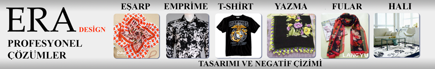 Eşarp, Emprime, Yazma, T shirt tasarımı, Halı desenleri