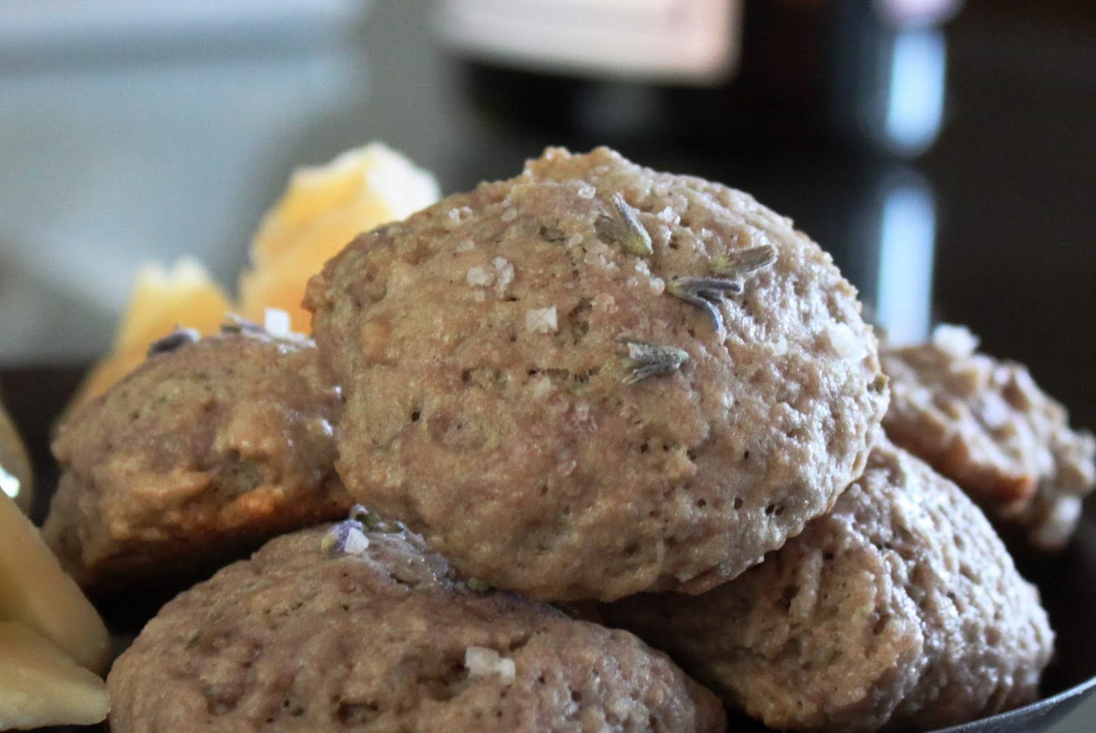 Fat and Happy Blog Lavender, Wine and Olive Oil Cookie