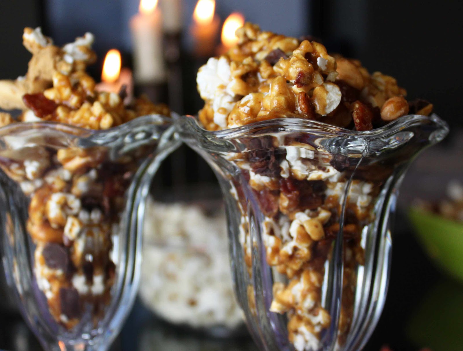 Fat and Happy Blog Chocolate Bacon Caramel Popcorn