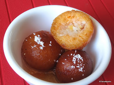 Sweet Potato Gulab Jamun