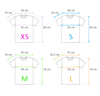 t shirt measurement