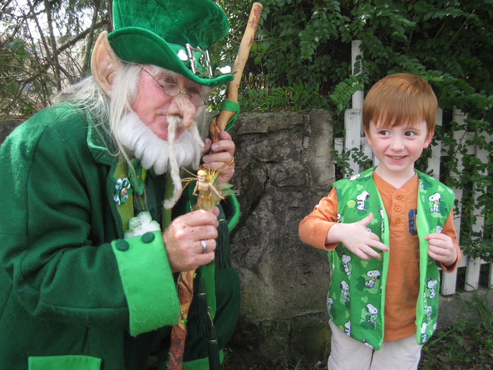Scharf family Murphys Irish Day Parade