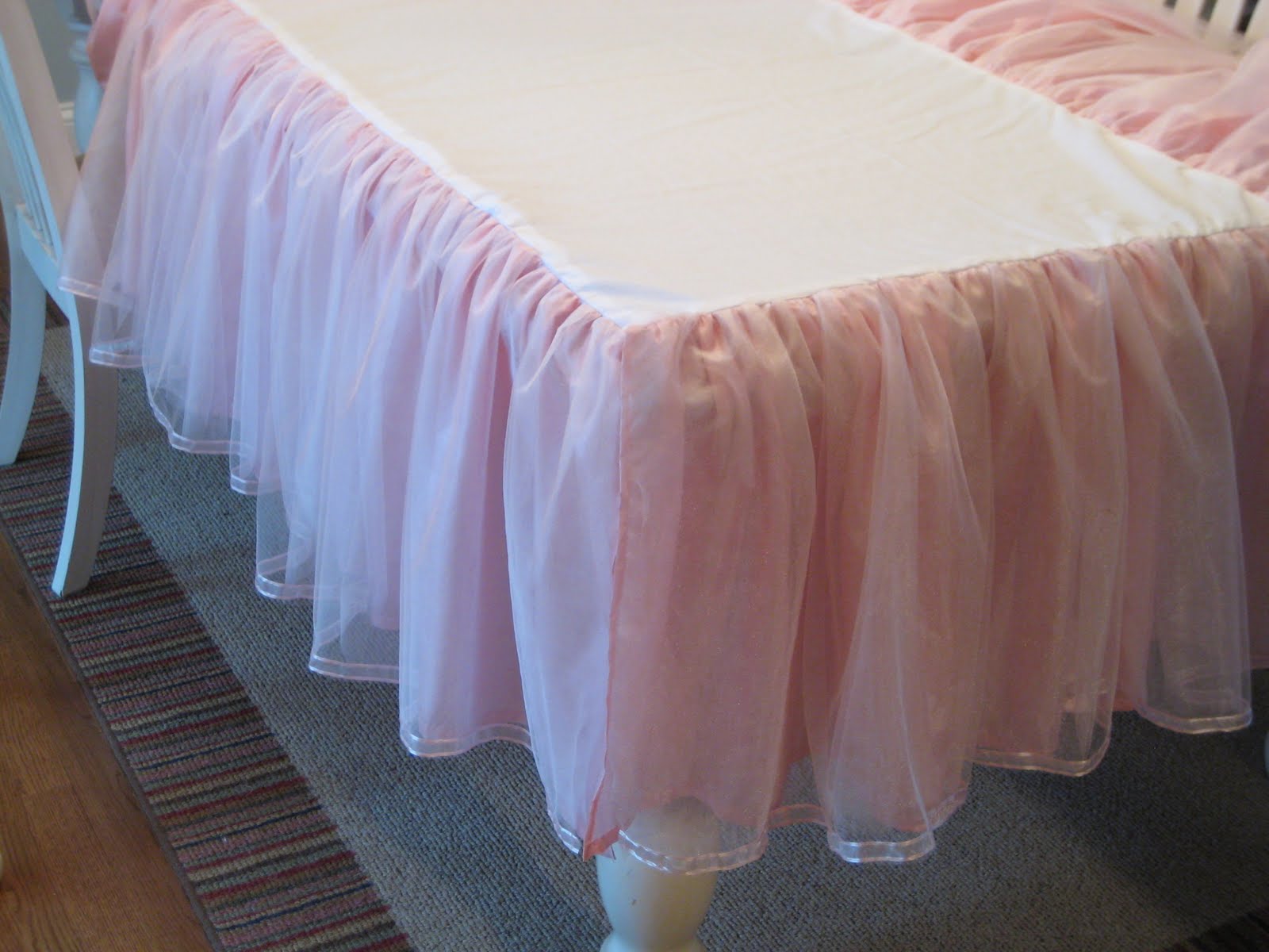 Tulle Bedskirt