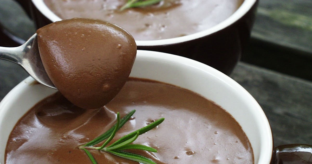 In My Life Rosemary Chocolate Mousse with Fleur de Sel