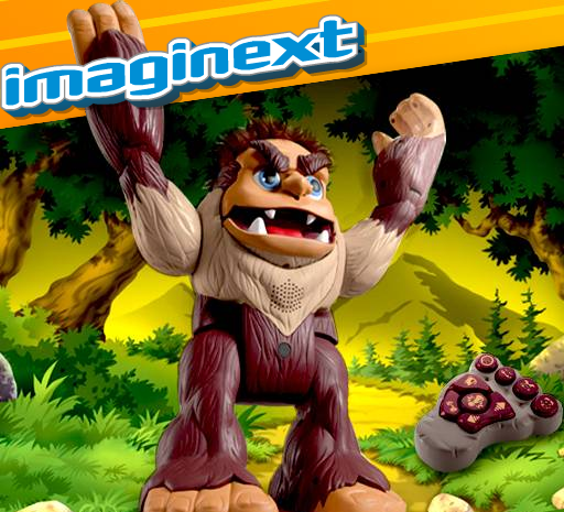  Fisher-Price Imaginext Big Foot The Monster : Toys & Games