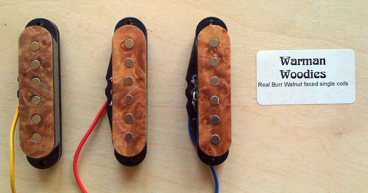 Wood Face Strat Pickups by Warman Stratocaster Guitar Culture