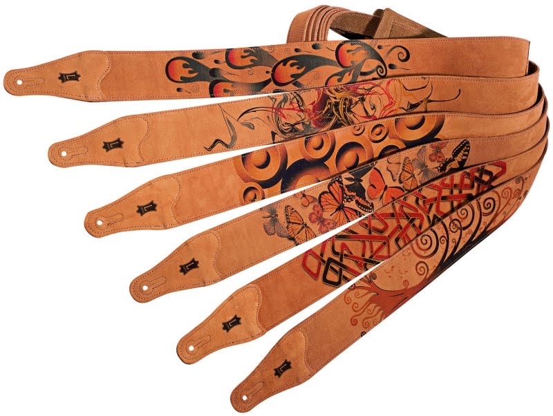 Urban Prints Guitar Straps by Levy's Leathers Stratocaster Guitar