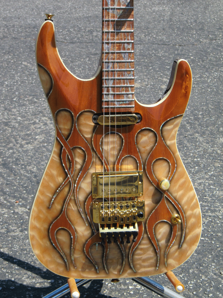 Another One Off Guitar by Lee Garver of GMW Stratocaster Guitar