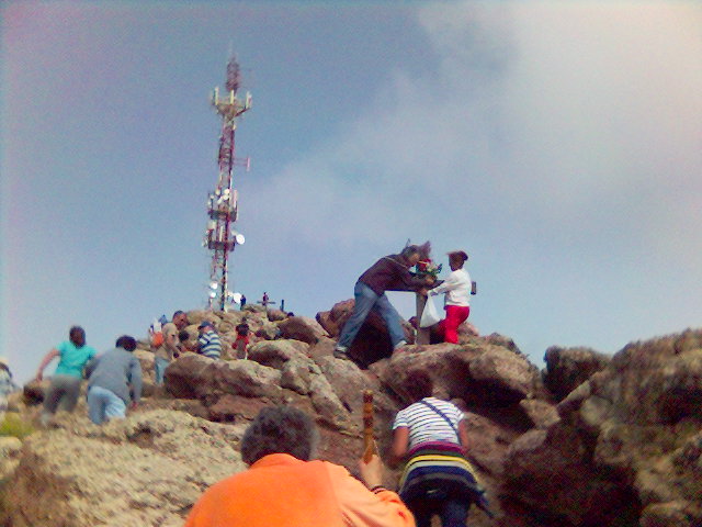 Subida al pico 1-5-2010