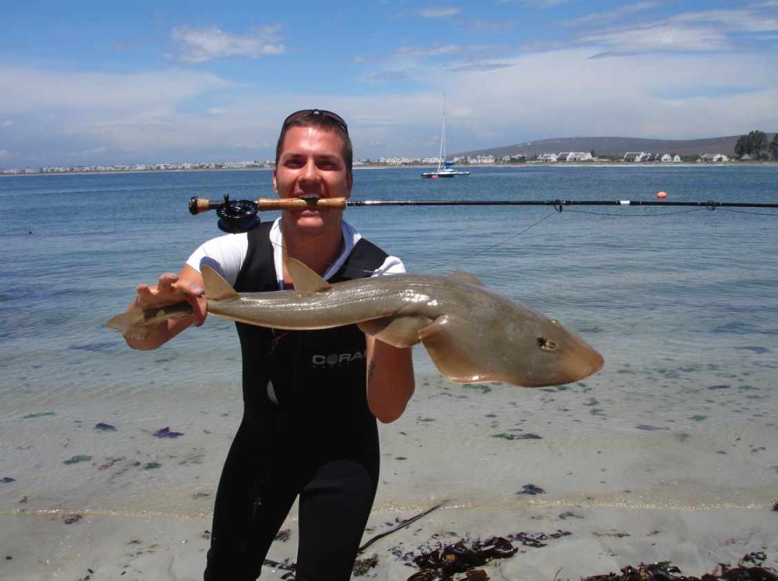 born to fly fish West Coast on Fly Olifants River Mouth & Brittania Bay