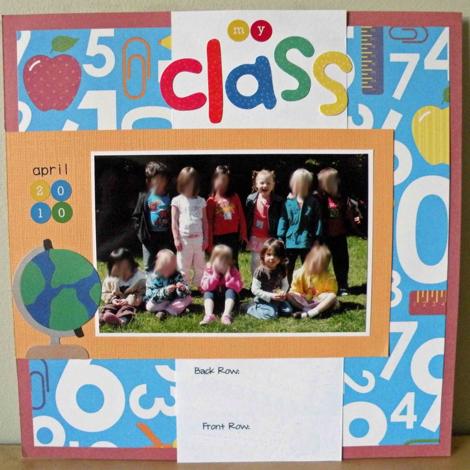 Katie's Nesting Spot Preschool Memory Book