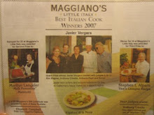 FIRST PRICE:      "BEST ITALIAN COOK"
