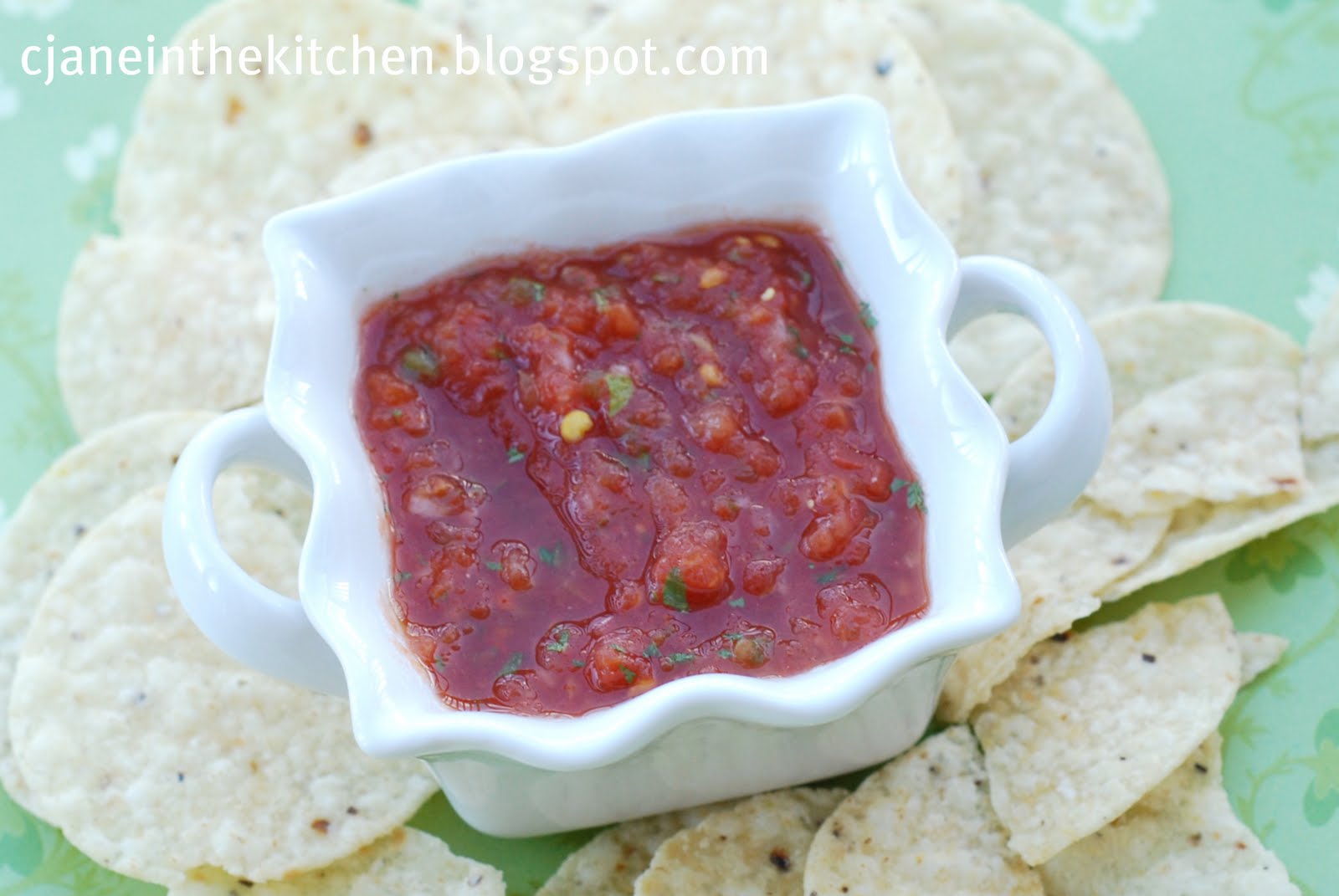 See Jane in the kitchen Restaurant Salsa