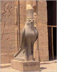 Horus is the god of the sky