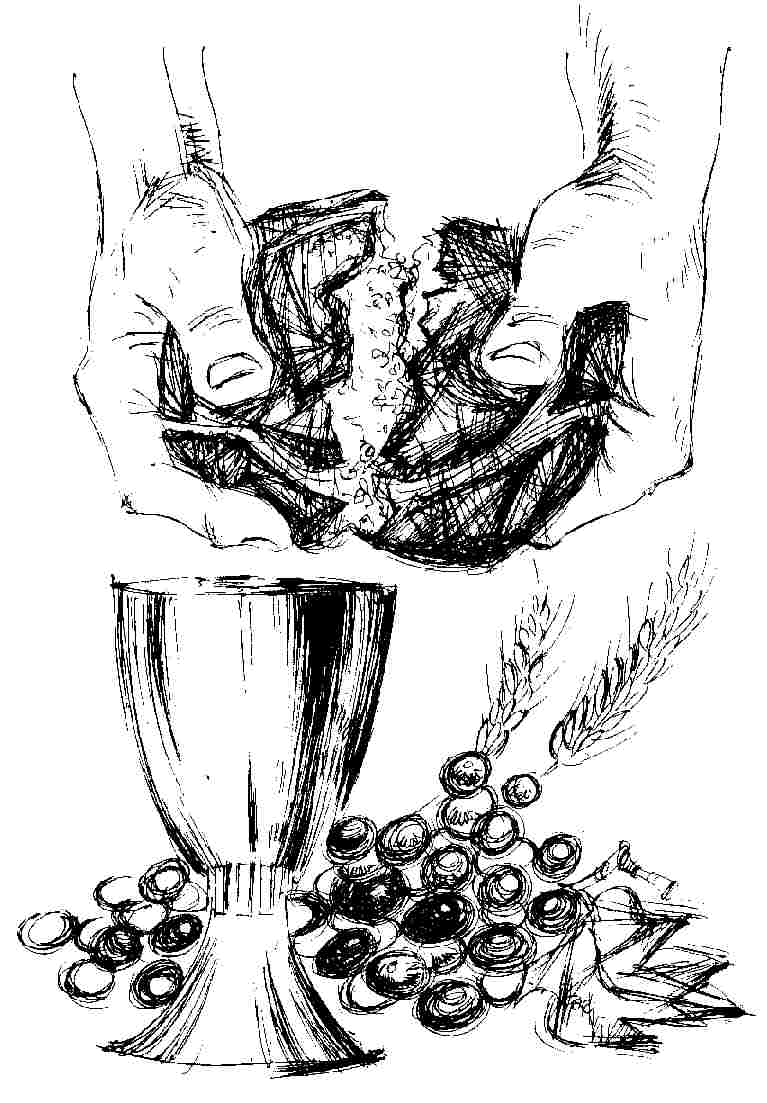Pan y vino eucaristia Imagui