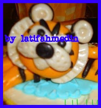 Tiger Figurine Cupcake