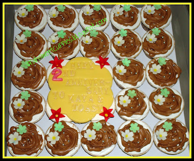 Chocolate Theme Cupcakes - Kaya & Toast  Anniversary