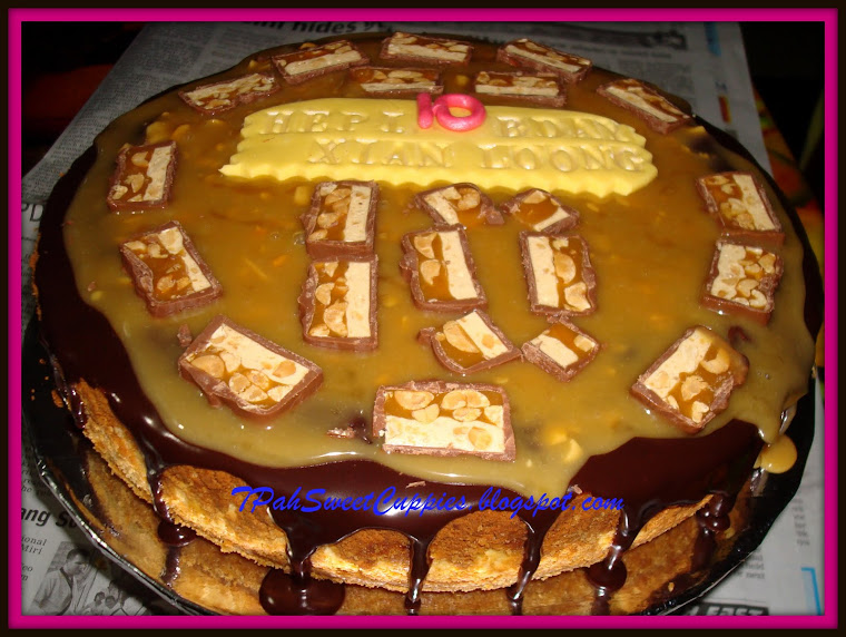 SNICKERS CHEESE CAKE