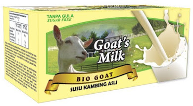 Susu kambing Bio Goat (kotak-tanpa gula) (RM35)