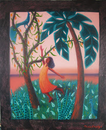 Painted Prayer for Haiti # 1
