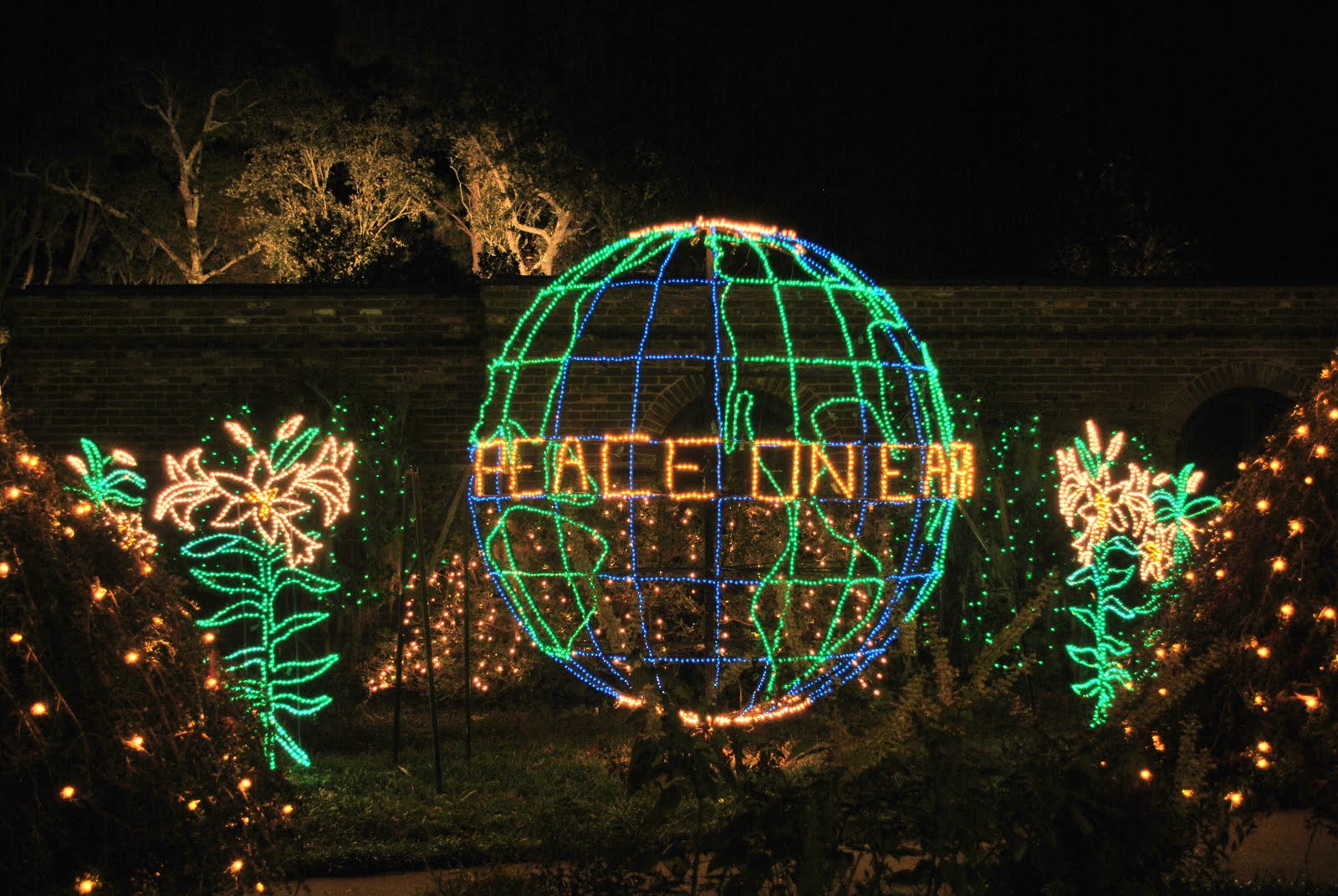 CT on the BAY CHRISTMAS LIGHTS AT BELLINGRATH