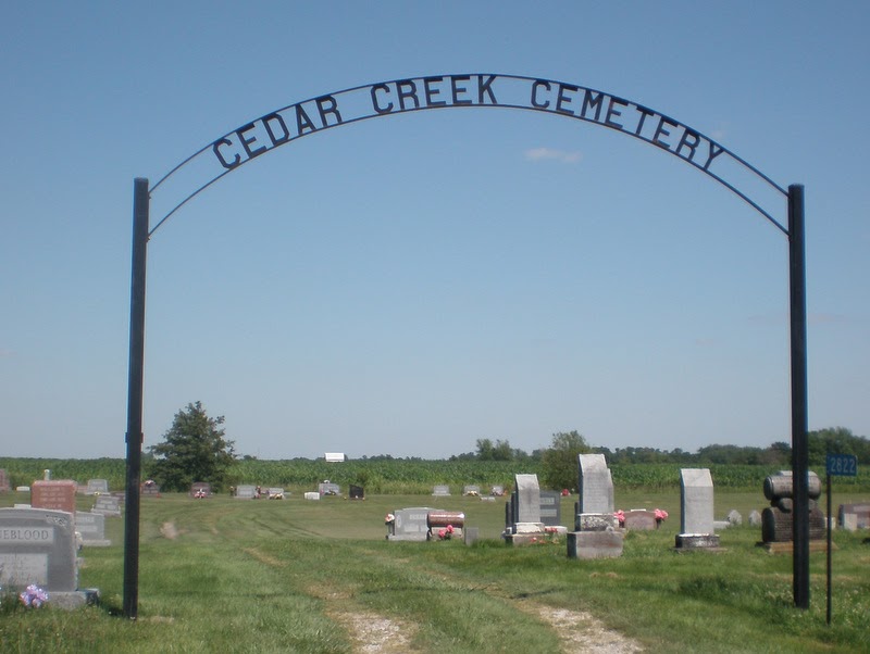 Ann's Diary 1867 Cedar Creek Cemetery