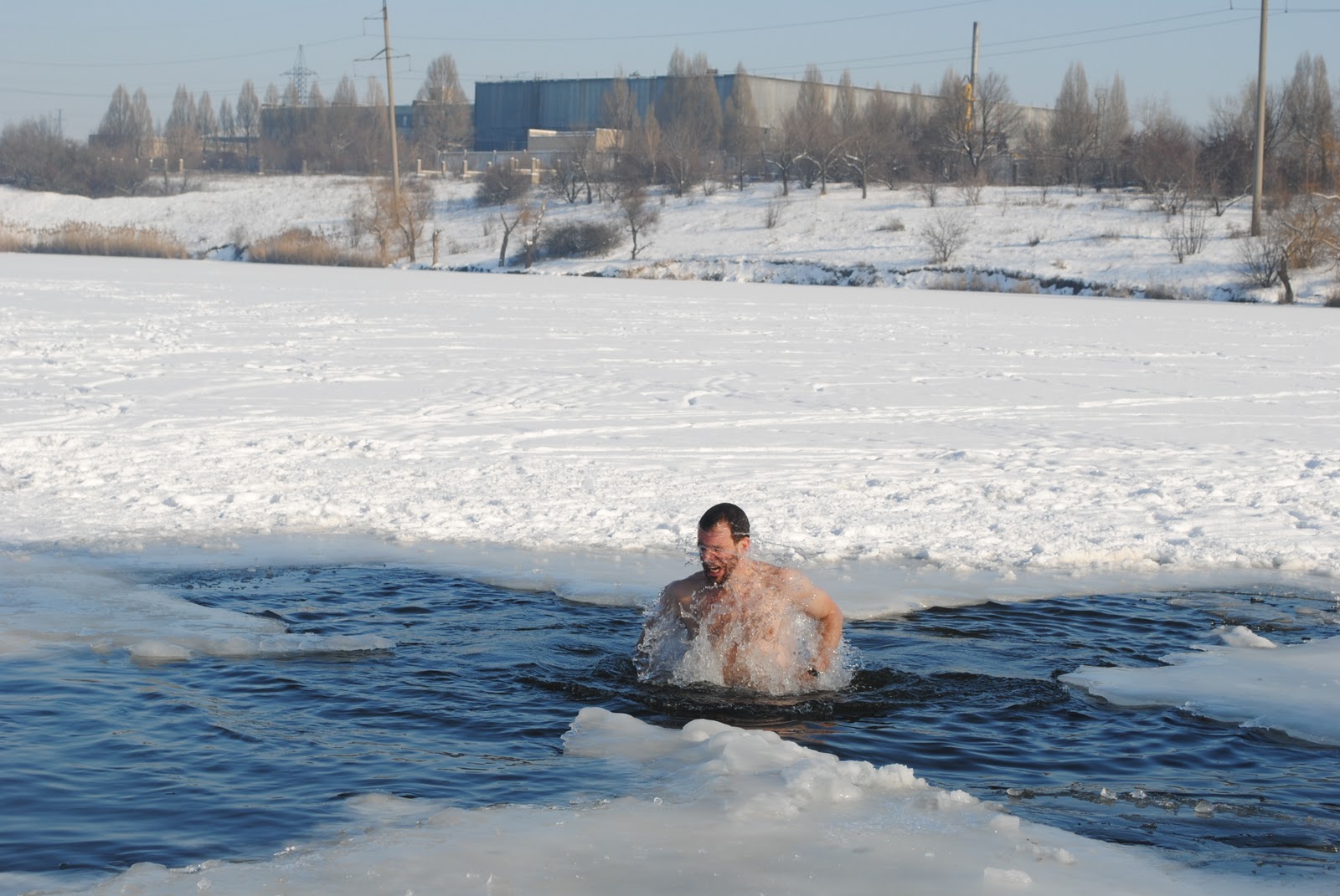 Ice Swimming