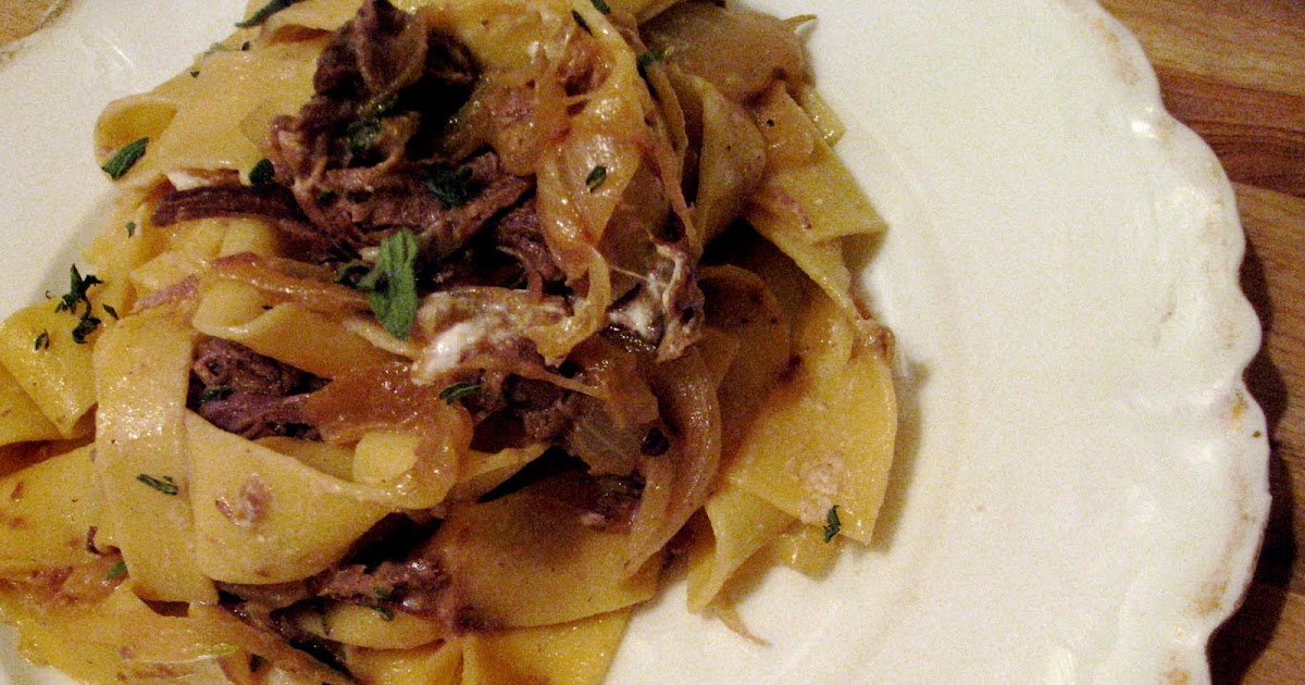 ToastPoint Braised Short Ribs with Pappardelle