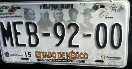 Referendo Placas Estado De México 2015 | placas de autos de m 233 xico y otras cos 999 as nuevas Referendo Placas Estado De México 2015 | placas de autos de m 233 xico y otras cos 999 as nuevas